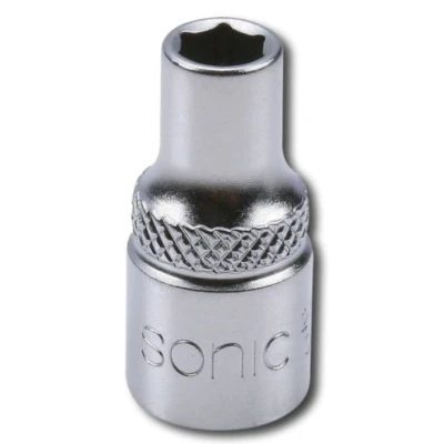 Bilde av SONIC 21510 Pipenøkkelinnsats 1/4 innvendig sekskant DIN 3120 , 3124 10 mm Krom vanadium stål