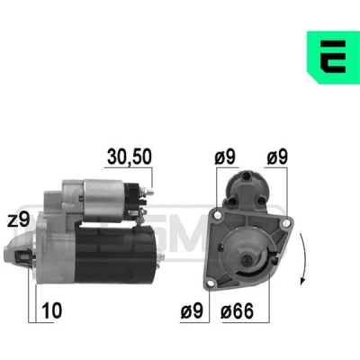 Bilde av ERA 220944A Starter 12 1,1 9 ALFA ROMEO: GTV
