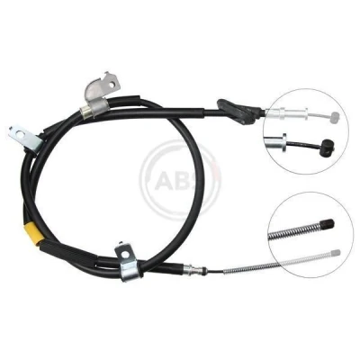 Bilde av A.B.S. K15377 Bremsekabel 1601 Skivebrems for høyre/venstre ratt SUBARU: Impreza I Stasjonsvogn