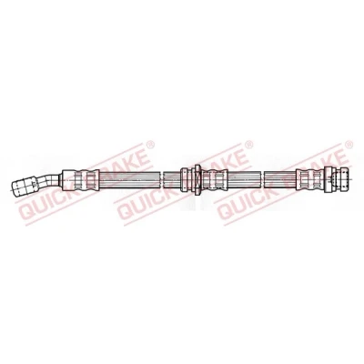 Bilde av Bremseslange, Høyre bakaksel, Venstre honda civic aerodeck vi, fastback hatchback iv, 46430SH3931, 46430SH3933