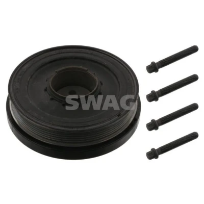 Bilde av SWAG 20 93 7420 Remskive Veivaksel 6PK 185 5 med skruer BMW: 1 Hatchback, 3 Touring, X1