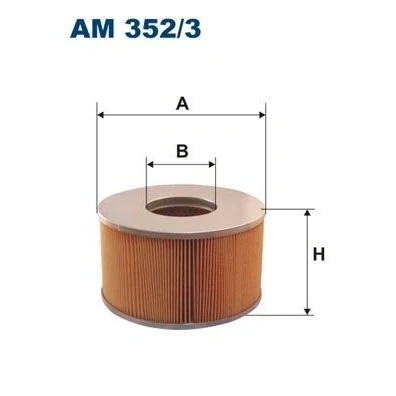 Bilde av FILTRON AM 352/3 Luftfilter 145 255 Filterinnsats TOYOTA: Land Cruiser 100, Prado 70 SUV
