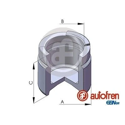 Bilde av AUTOFREN SEINSA D02571 Stempel, bremseklave 52 framaksel ATE VOLVO: V50