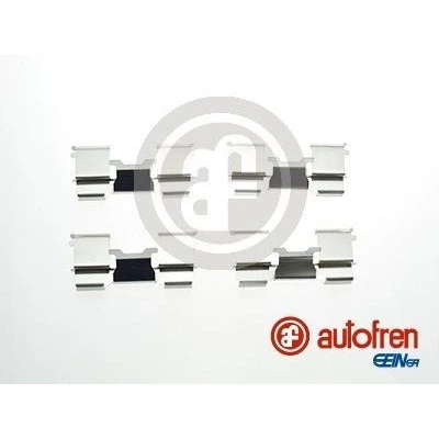 Bilde av AUTOFREN SEINSA D42614A Tibehørsett, skivebremse belegg framaksel FIAT: Ducato III Flatvogn lastebil / Chassis, Minibuss, Van