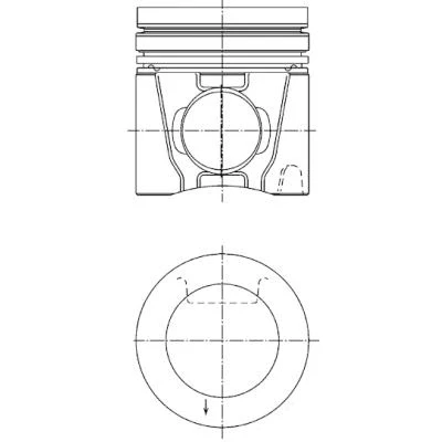 Bilde av KOLBENSCHMIDT 40276600 Motorstempel 120,01