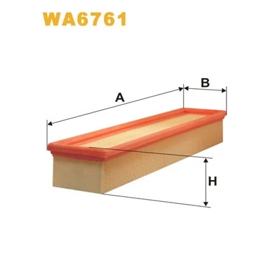 Bilde av Luftfilter WIX FILTERS WA6761
