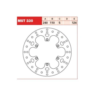 Bilde av TRW MST330 Bremseskiver 240 5