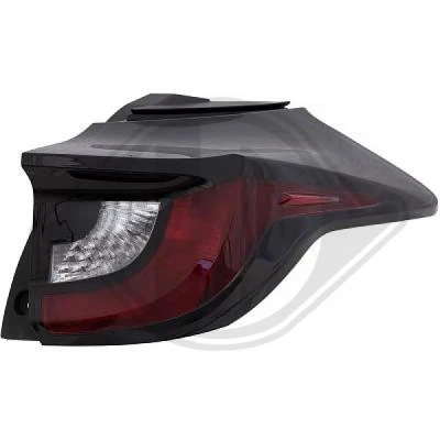 Bilde av DIEDERICHS 6608090 Baklykter høyre LED, WY21W