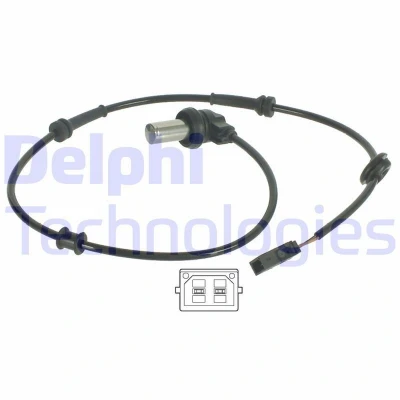 Bilde av DELPHI SS20038 ABS sensor passiv 980 AUDI: A4 B5 Avant, Sedan