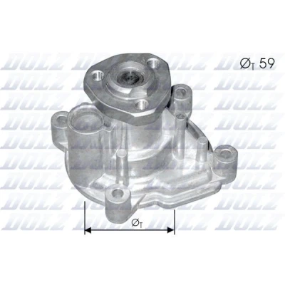 Bilde av Vannpumpe, audi,seat,skoda,vw, 036 121 005B, 005E, 005EV, 005EX, 005Q, 005QV, 005QX,