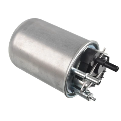 Bilde av FEBI BILSTEIN 183849 Drivstoffilter ledningsfilter, med filteroppvarming, tappeplugg for vann NISSAN: Juke