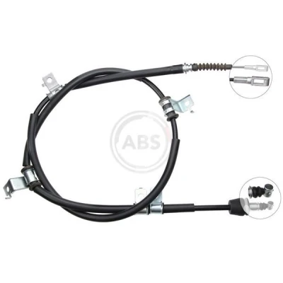 Bilde av A.B.S. K17157 Bremsekabel 1715 Skivebrems for høyre/venstre ratt HYUNDAI: i30 I Stasjonsvogn