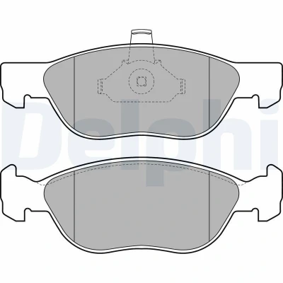 Bilde av Bremseklosser sett, Framaksel, fiat punto, punto skåp/halvkombi, 71752986, 71769140, 77362149, 77362269, 77363321, 9948623, 9949555