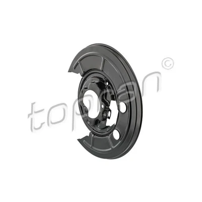 Bilde av TOPRAN 724 053 Bremseskjold venstre bakaksel FIAT: Ducato III Minibuss, Flatvogn lastebil / Chassis, Van, PEUGEOT: Boxer Van