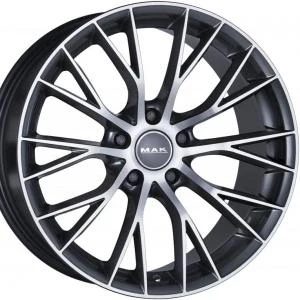 Bilde av MAK Munchen Gunmetal Machined Face 8.5x20 5/108 ET42 B63.4