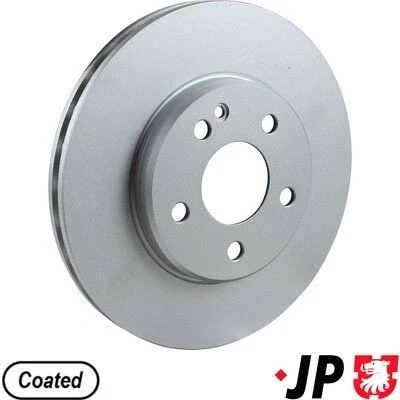 Bilde av JP GROUP 1363107100 Bremseskiver framaksel 288 25 5 ventilert belagt MERCEDES BENZ: B Klasse, A Klasse