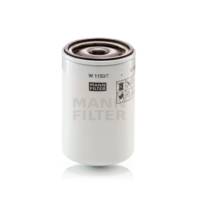 Bilde av MANN FILTER W 1150/7 Oljefilter 1 1/8 16 UN 2B Påskruingsfilter
