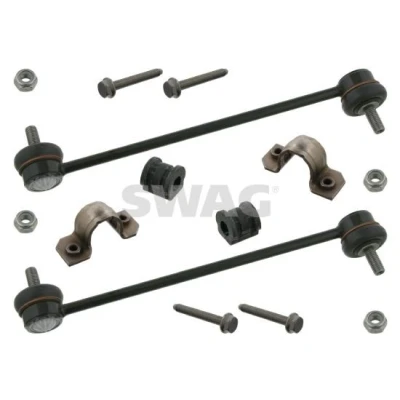 Bilde av SWAG 30 93 7089 Reparasjonssett, stabilisatorlager framaksel med koblestag SKODA: Fabia 2, Rapid Spaceback, 1 Combi