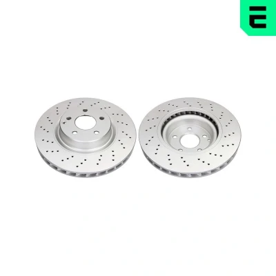 Bilde av OPTIMAL BS 8624HC Bremseskiver framaksel 330 32 5/6 perforert / ventilert belagt høy karbon MERCEDES BENZ: E Klasse T modell, Sedan