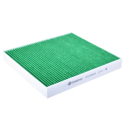 Bilde av Castrol filters CC0003 Kupéfilter Partikkelfilter, med antibakteriell effekt 254mm 235mm 32mm VOLKSWAGEN: Golf 7, 7 Variant, Passat B8 Variant