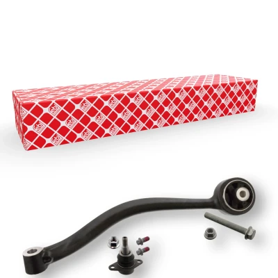 Bilde av FEBI BILSTEIN 106431 Bærebru med tilleggsmateriale lager, støtte / styreledd framaksel venstre Casterstag Aluminium BMW: X3, X4