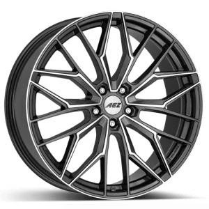 Bilde av AEZ Porto Dark 8x19 5/112 ET46 B66.6