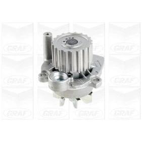 Bilde av GRAF PA875 Vannpumpe 19 med tetningsring mekanisk stålplate 56,1 for tannremdrift VOLKSWAGEN: Polo IV Hatchback