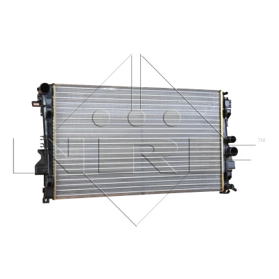 Bilde av NRF 53801 Radiator Aluminium 680 405 26 Kjøleribber satt sammen mekanisk MERCEDES BENZ: Vito Mixto, Minibuss
