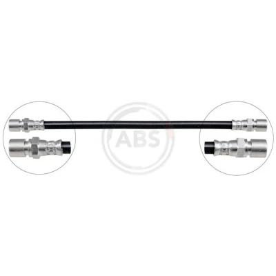 Bilde av A.B.S. SL 2392 Bremseslange 340 INN M10x 1.0 VOLKSWAGEN: Beetle, LT 28 35 I Flatvogn lastebil / Chassis, Minibuss