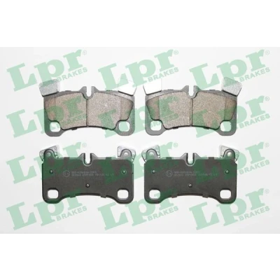 Bilde av Bremseklosser sett, Bakaksel, audi q7, porsche cayenne, vw touareg, 7L0698451C, 7L0698451D, 7L0698451E, 7L0698451F, 95535293960, 9553529