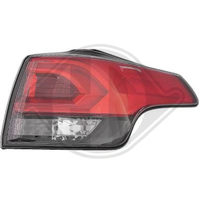 Bilde av DIEDERICHS 6687690 Baklykter høyre ytre del LED, WY21W TOYOTA: RAV4 IV SUV