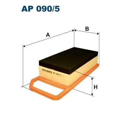Bilde av FILTRON AP 090/5 Luftfilter 79 153 357 Filterinnsats PEUGEOT: 407 SW, Sedan, CITROËN: C5 II Hatchback, Stasjonsvogn, C6 Sedan