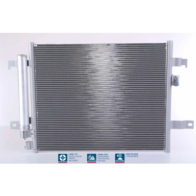 Bilde av NISSENS 941044 Kondensator med tørker Aluminium 500 R 134a