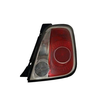 Bilde av MAGNETI MARELLI 714027040886 Baklykter høyre PY21W, P21W, RY10W svart med pæreholder FIAT: 500 Hatchback