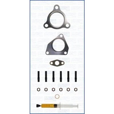 Bilde av AJUSA JTC11487 Monteringssett, lader with studs, syringe oil med tetning montageanvisning AUDI: A4 B7 Avant, A6 C6 Allroad