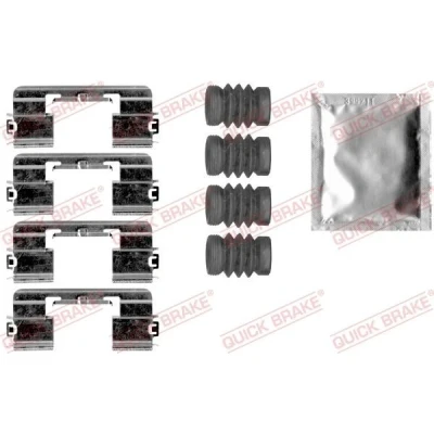 Bilde av QUICK BRAKE 109 1875 Tibehørsett, skivebremse belegg OPEL: Astra J Sports Tourer, Hatchback
