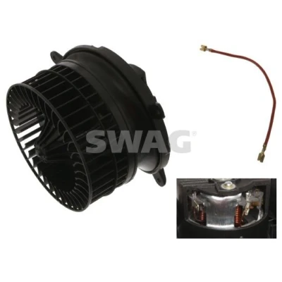 Bilde av SWAG 10 94 0175 Interiørvifte for venstreratt med elektromotor MERCEDES BENZ: CLK Cabrio, C Klasse Sedan, T modell