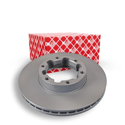Bilde av FEBI BILSTEIN 108611 Bremseskiver framaksel 263 24 6 118 innvendig ventilert belagt NISSAN: Cabstar E Flatvogn lastebil / Chassis, ATLEON