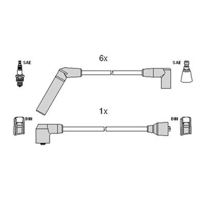 Bilde av HITACHI 134338 Pluggledninger