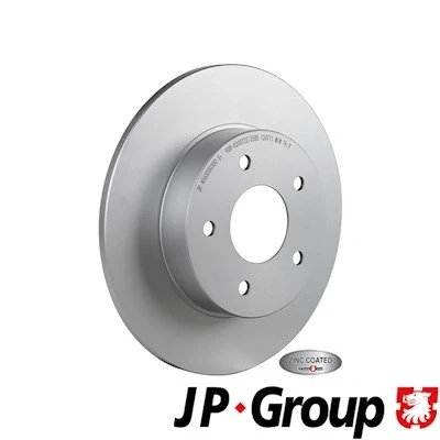 Bilde av JP GROUP 4063200300 Bremseskiver bakaksel 278 10 5 fullt ut belagt
