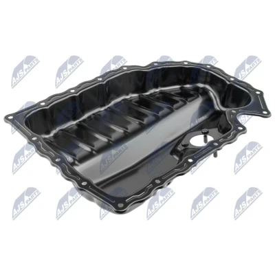 Bilde av NTY BMO VW 020 Bunnpanne med hull for oljenivåmåler VOLKSWAGEN: Golf 5, Passat B6 Variant, 7, AUDI: A3 Sportback