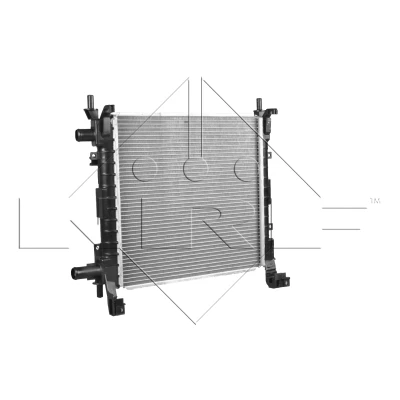 Bilde av NRF 54671 Radiator Aluminium 380 360 34 Kjøleribber satt sammen mekanisk