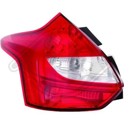Bilde av DIEDERICHS 1418391 Baklykter venstre P21W, PY21W, W16W, P21/4W, LED med