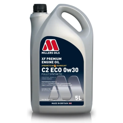 Bilde av Millers Oils Xf Premium C2 ECO 0W 30 5l Motorolje 8045 5 TOYOTA: Avensis III Stasjonsvogn, Auris Hatchback, RAV4 SUV