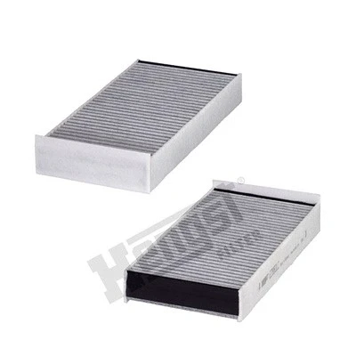 Bilde av HENGST FILTER E3950LC 2 Kupéfilter Karbonfilter 233 116 31 BMW: Active Tourer, Gran X1, MINI: Clubman, Hatchback, Countryman