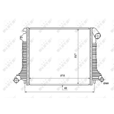 Bilde av Radiator NRF 53855