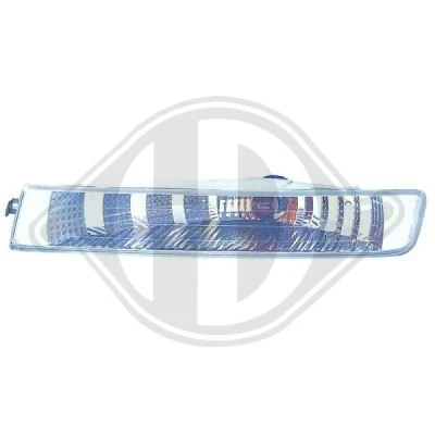 Bilde av DIEDERICHS 1886072 Blinklys transparent høyre