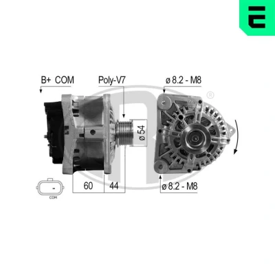 Bilde av ERA 210700A Dynamo 14V 110A
