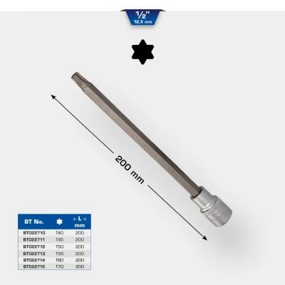 Bilde av KS TOOLS BT022711 Pipenøkkelinnsats T45 torx