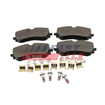 Bilde av FAST FT29575 Bremseklosser bakaksel med bremsecaliperskruer VOLKSWAGEN: Amarok Pick up, Crafter Van, Flatvogn lastebil / Chassis